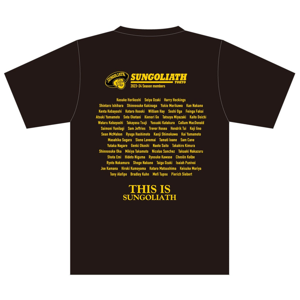 リーグワン東京サントリーサンゴリアス新品チームウェアTシャツ